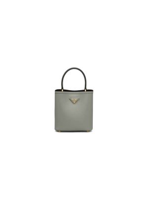 Prada Panier Saffiano Leather Mini Bag(high-end grade)