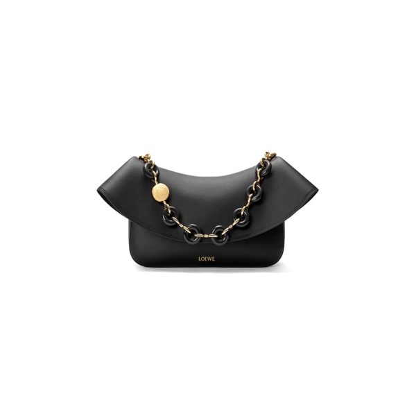 Loewe Medium Ola bag in smooth calfskin(HIGH-END GRADE)