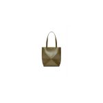 LOEWE Medium Puzzle Fold tote in shiny calfskin(HIGH-END GRADE)