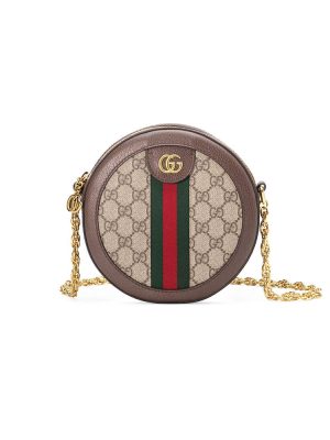 Ophidia GG mini round shoulder bag