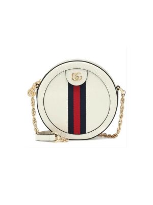 Ophidia GG mini round shoulder bag