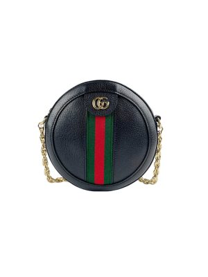 Ophidia GG mini round shoulder bag
