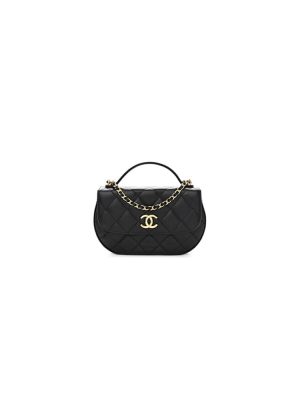 CHANEL MINI FLAP WITH HANDLE(HIGH-END GRADE)