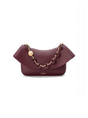 Loewe Medium Ola bag in smooth calfskin(HIGH-END GRADE)