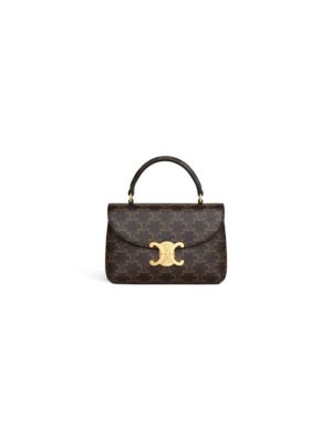 CELINE TEEN NINO BAG IN TRIOMPHE CANVAS