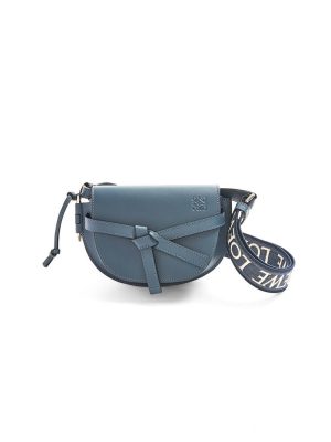 Loewe Small Gate bag in soft calfskin and jacquard