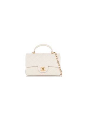 CHANEL Mini Classic Handbag With Top Handle