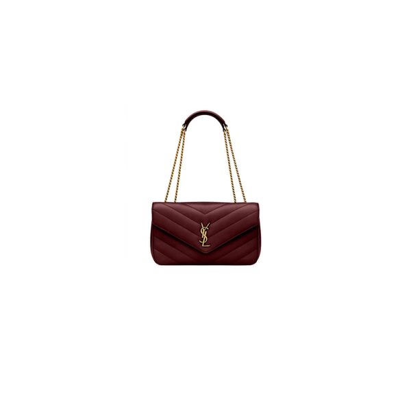 YSL LOULOU medium in MATELASSE lambskin(HIGH-END GRADE)