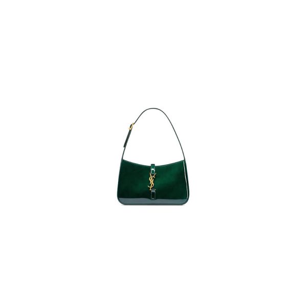 YSL le 5 à 7 in patent leather(HIGH-END GRADE)