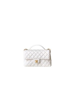 CHANEL large Flap Bag With Top Handle(high-end grade)