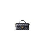 CHANEL Mini Flap Bag with Top Handle(high-end grade)