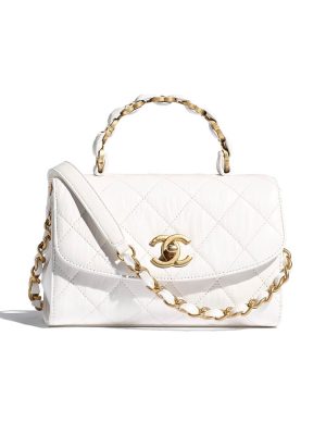 CHANEL Mini Flap Bag with Top Handle