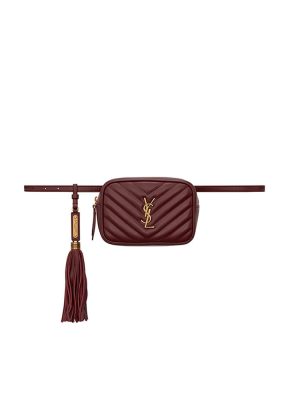YSL LOU BELT BAG IN MATELASSE LEATHER