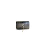 YSL kate medium tassel in crocodile-embossed leather