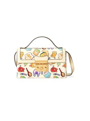 PADLOCK GUCCI ANIMAL PRINT MINI BAG