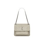 SAINT LAURENT NIKI MEDIUM IN CRINKLED VINTAGE LEATHER