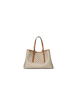 GG Emblem large tote bag