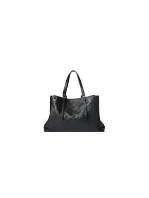 GG Emblem large tote bag