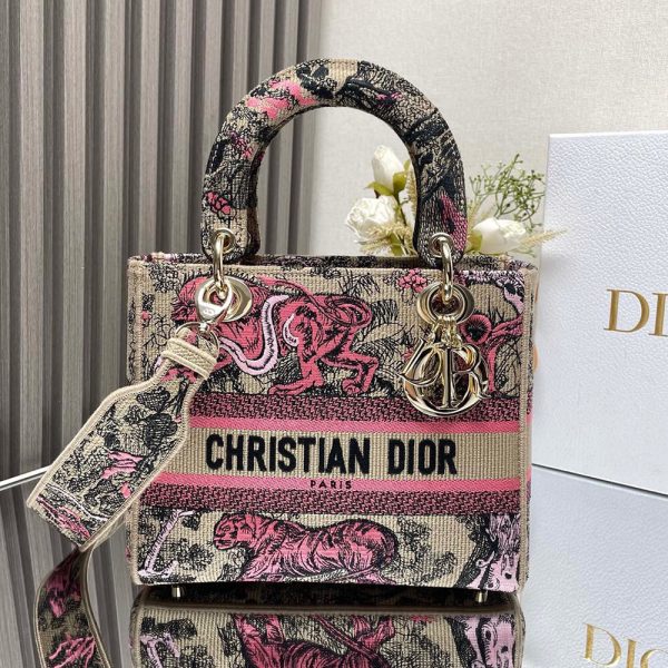 Medium Dioriviera Lady D-Lite Bag
