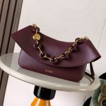 Loewe Medium Ola bag in smooth calfskin(HIGH-END GRADE)