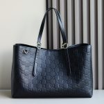 GG Emblem large tote bag