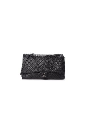 CHANEL Calfskin Quilted XXL Travel Flap Bag