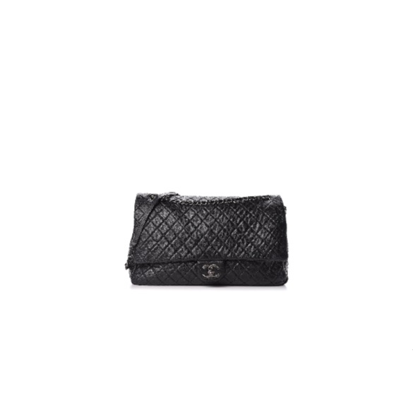 CHANEL Calfskin Quilted XXL Travel Flap Bag