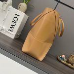 LOEWE Medium Puzzle Fold tote in shiny calfskin(HIGH-END GRADE)
