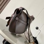 Loewe Small Gate bag in soft calfskin and jacquard