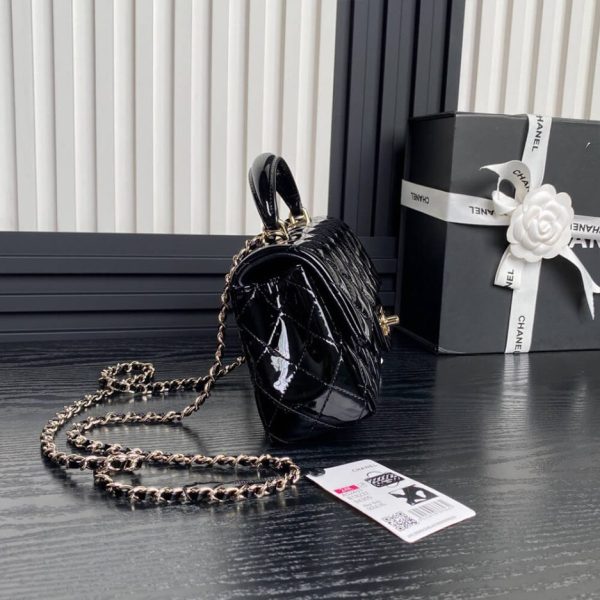 CHANEL Mini Classic Handbag With Top Handle