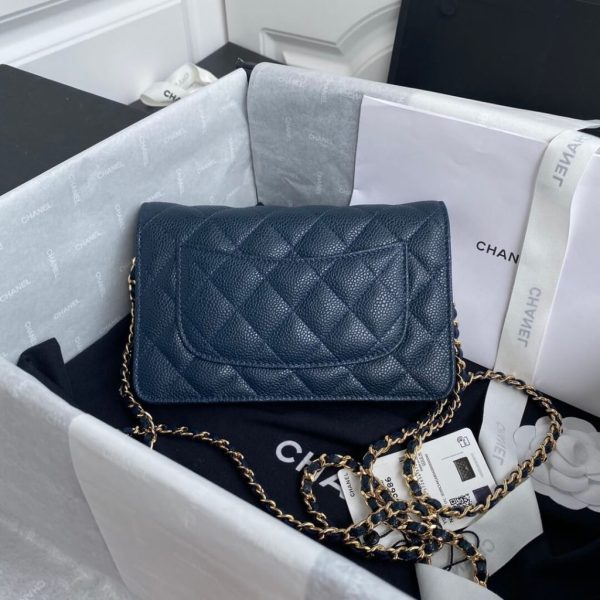 Chanel classic chain wallet