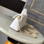 CHANEL Mini Flap Bag with Top Handle(high-end grade)