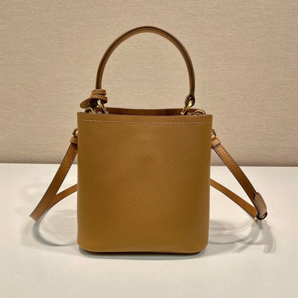 Prada Panier Saffiano Leather Mini Bag(high-end grade)