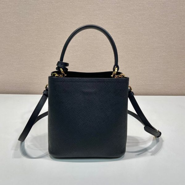 Prada Panier Saffiano Leather Mini Bag(high-end grade)