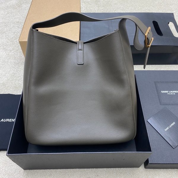 YSL LE 5 À 7 large soft leather bag