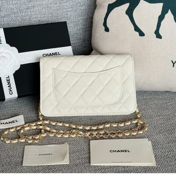 Chanel classic chain wallet