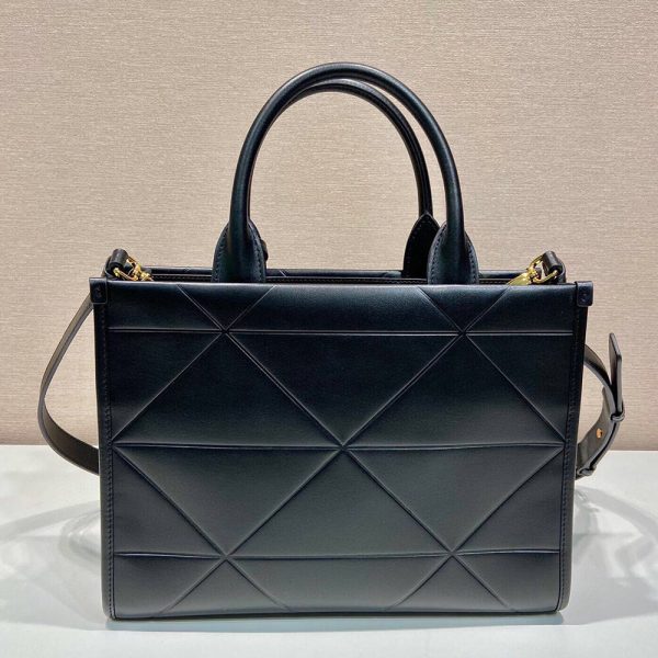 Prada Small leather Prada Symbole bag with topstitching