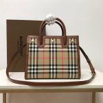 Pocket Medium leather-trimmed canvas tote