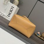 LOEWE Medium Puzzle Fold tote in shiny calfskin(HIGH-END GRADE)