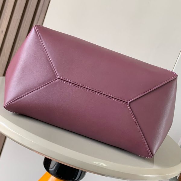 LOEWE Medium Puzzle Fold tote in shiny calfskin(HIGH-END GRADE)