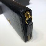 Gucci Animalier leather zip around wallet