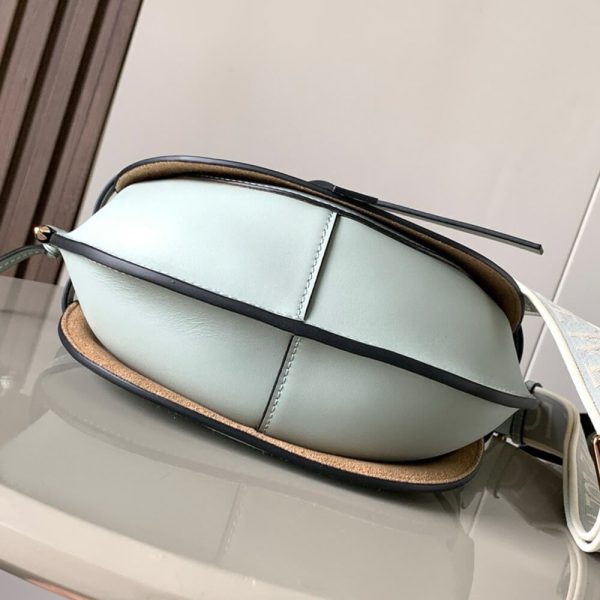 Loewe Small Gate bag in soft calfskin and jacquard