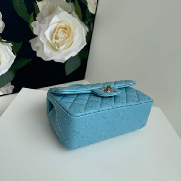 CHANEL Mini Classic Handbag With Top Handle