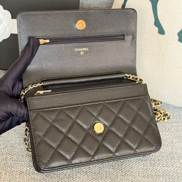 Chanel classic chain wallet