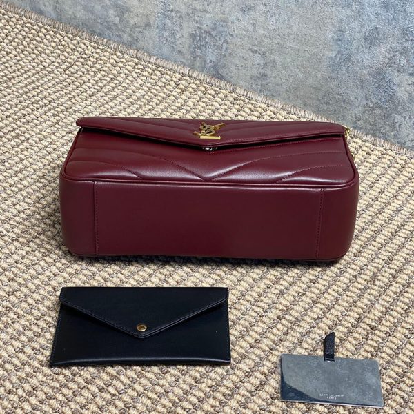 YSL LOULOU medium in MATELASSE lambskin(HIGH-END GRADE)