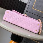 CHANEL large Flap Bag With Top Handle(high-end grade)