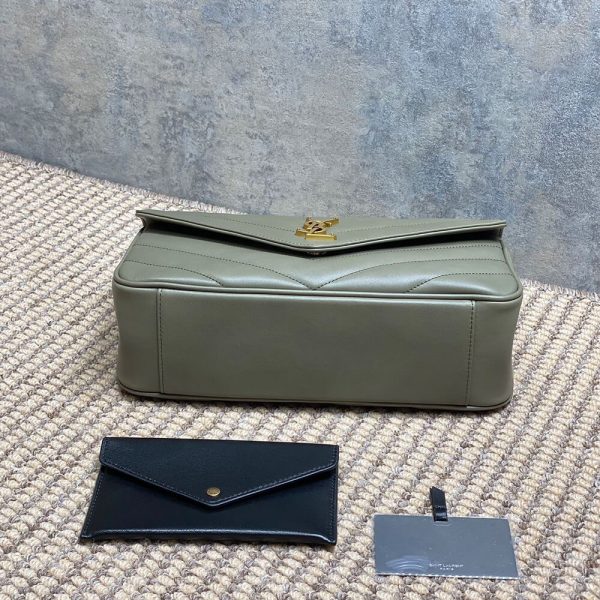 YSL LOULOU medium in MATELASSE lambskin(HIGH-END GRADE)