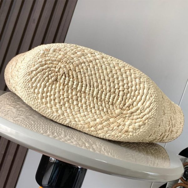 LOEWE Medium Anagram Basket in Palm and Calfskin(HIGH-END GRADE)
