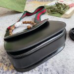 GUCCI BAMBOO 1947 JUMBO GG SMALL TOP HANDLE BAG