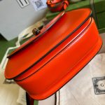 GUCCI BAMBOO 1947 JUMBO GG SMALL TOP HANDLE BAG
